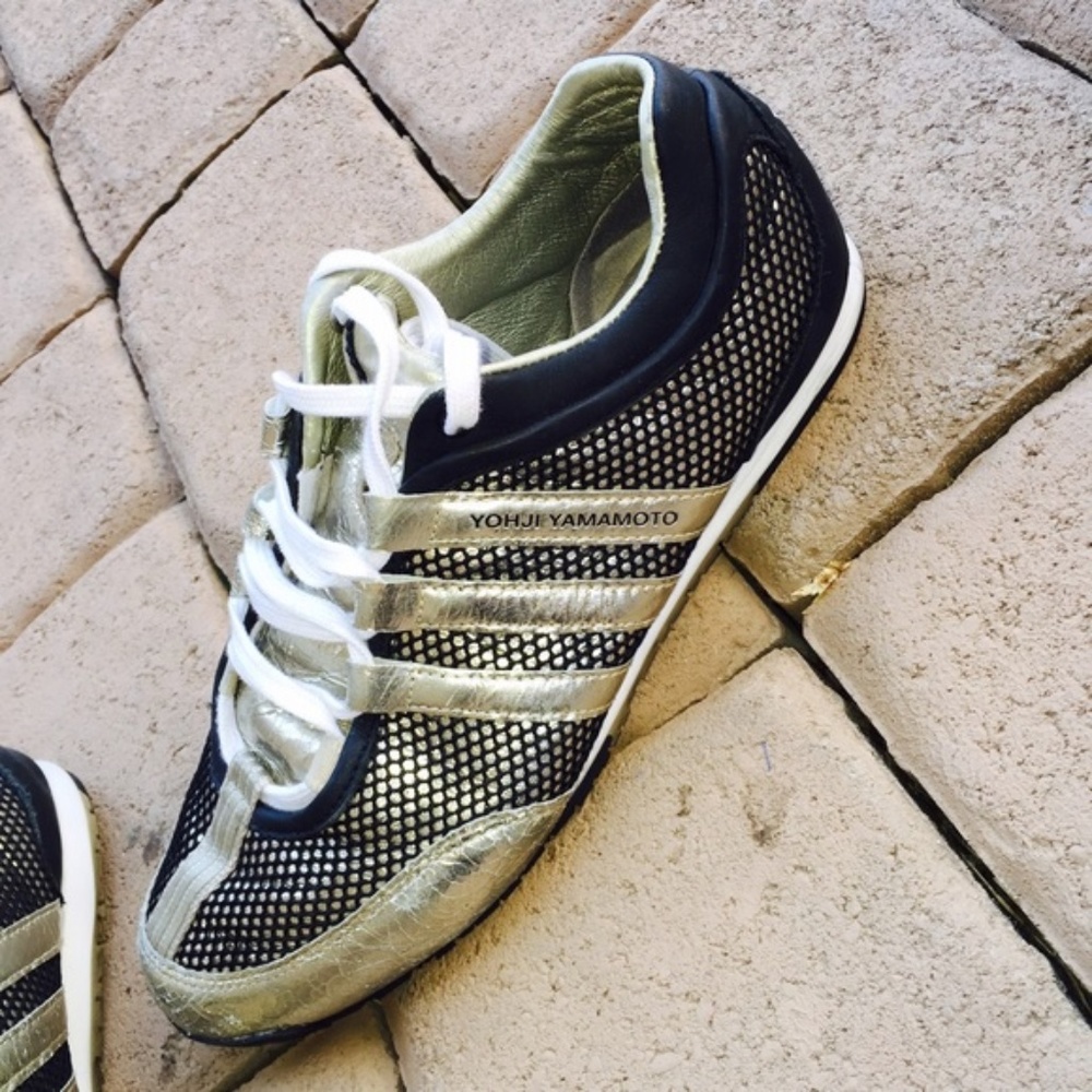 Y-3 GOLD BOXING SNEAKERS